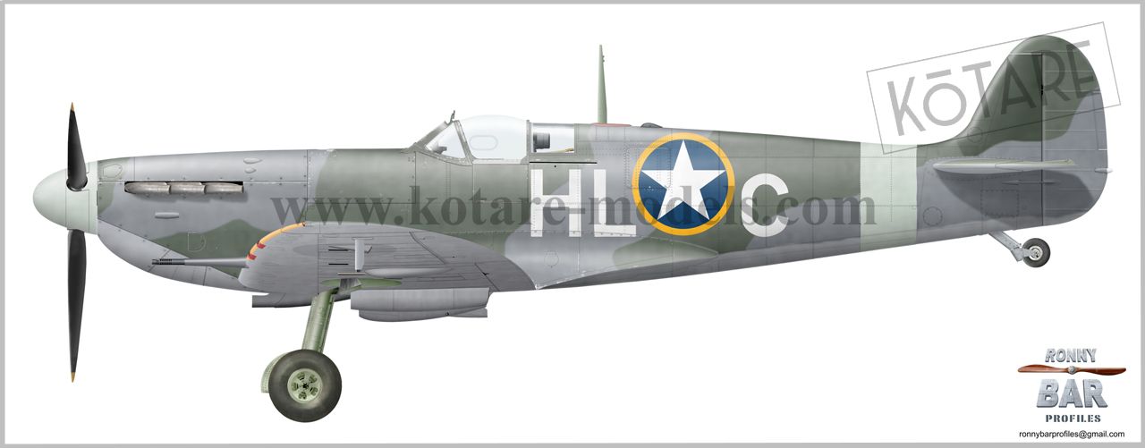 K32006 Kotare 1/32 Spitfire Mk.Vb (Early)